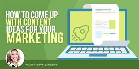 how to come up with content marketing